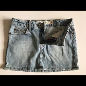 H&M LOGG denim skirt